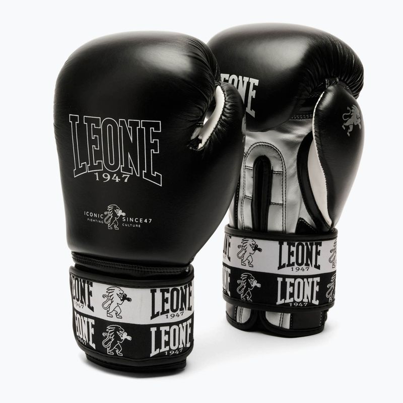 Boxerské rukavice LEONE 1947 Iconic black