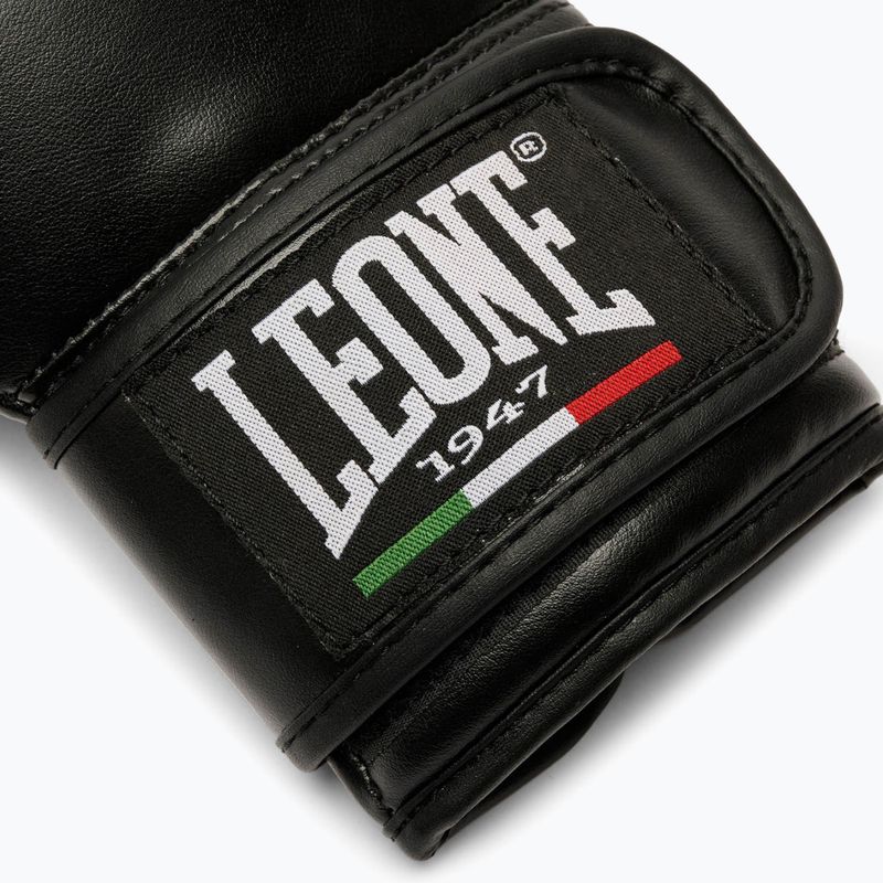 Detské boxerské rukavice LEONE 1947 Thunder Jr black 6
