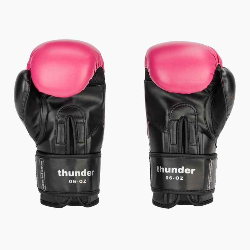 Detské boxerské rukavice LEONE 1947 Thunder Jr fuchsia 3