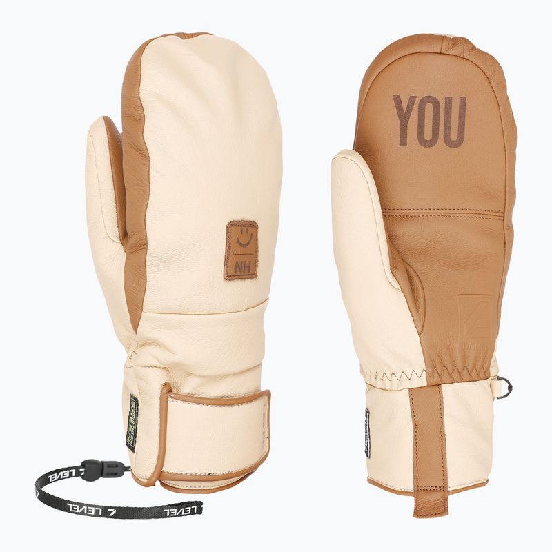 Snowboardové rukavice Level Rover Mitt beige
