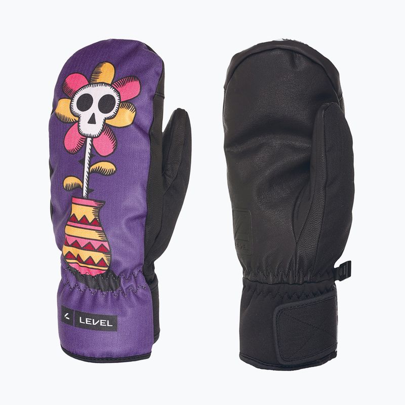 Snowboardové rukavice Level Vertigo Pro Mitt purple