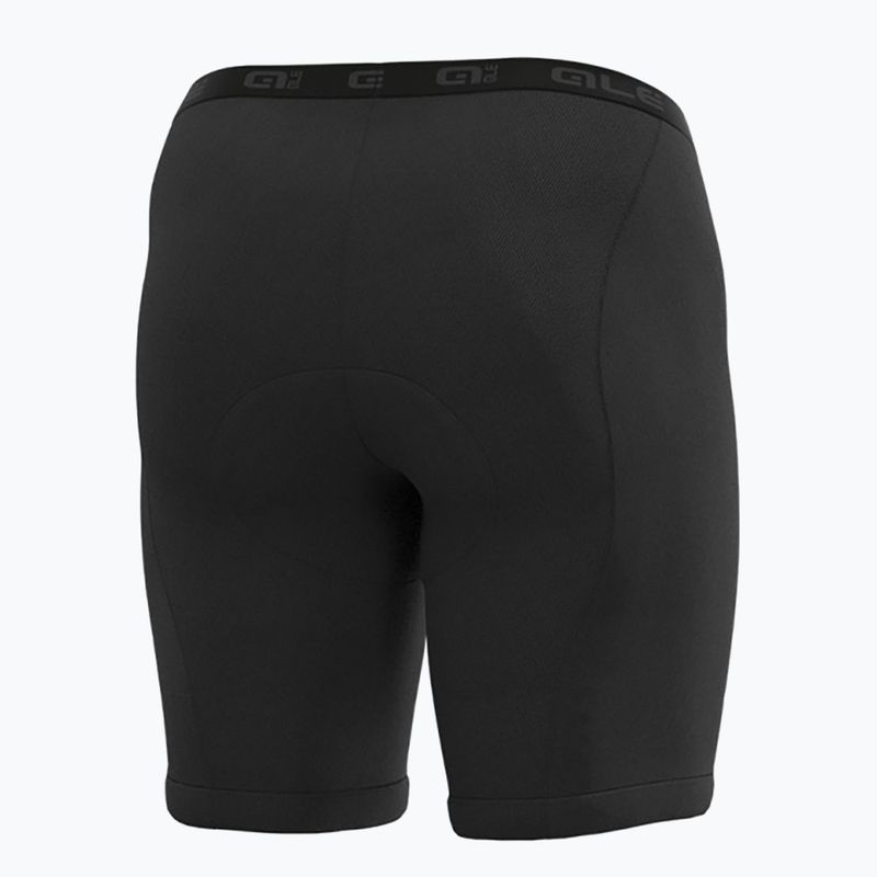 Pánske cyklistické šortky Alé Enduro Padded Liner black 2