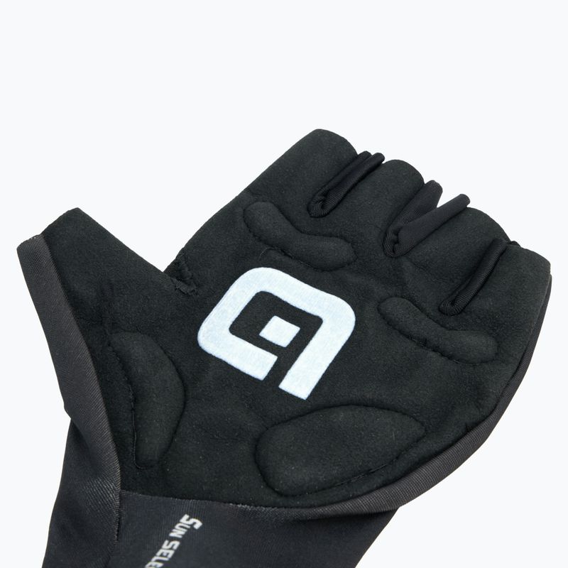 Cyklistické rukavice Alé Guanto Estivo Sun Select čierno-biele L17946718 4
