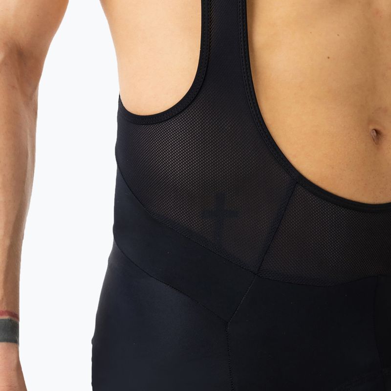 Pánske cyklistické šortky Alé Corsa Bibshort black/yellow L13654018 3