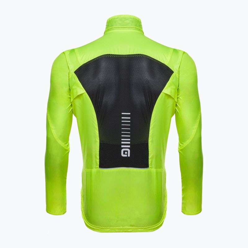 Pánska cyklistická bunda Alé Giubbino Light Pack Yellow L15046019 4