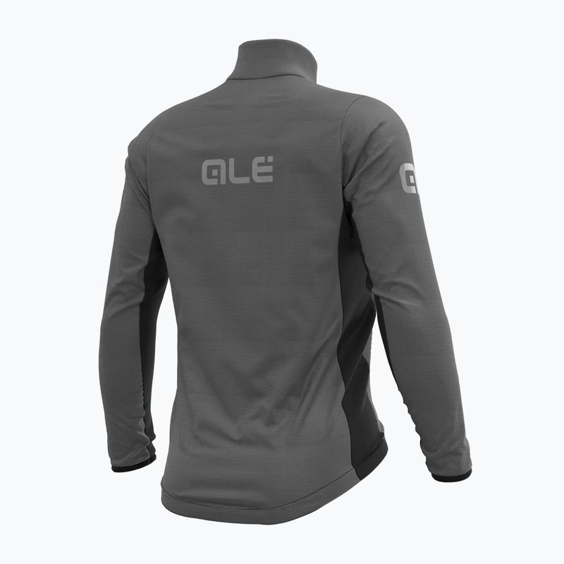 Pánska cyklistická bunda Alé Black Reflective grey L20037401 6