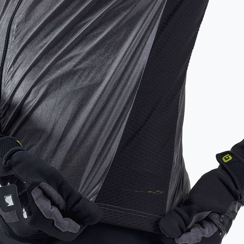 Pánska cyklistická vesta Alè Black Reflective grey L20038401 5