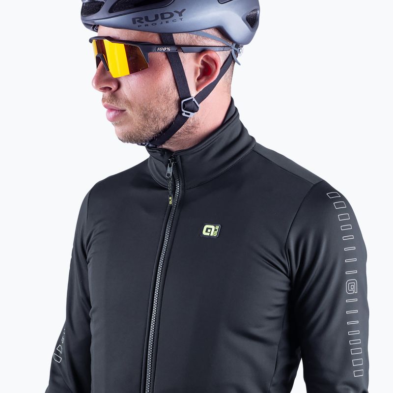 Pánska cyklistická bunda Alé Fondo čierna L21046401 4