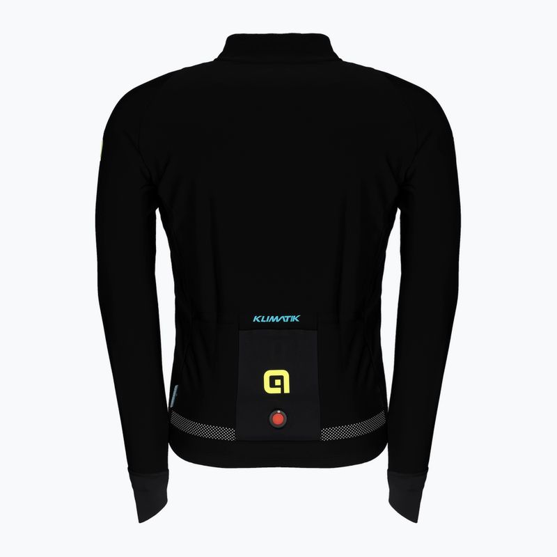 Pánsky cyklistický dres Alé LS K-Idro čierny L21059401 2