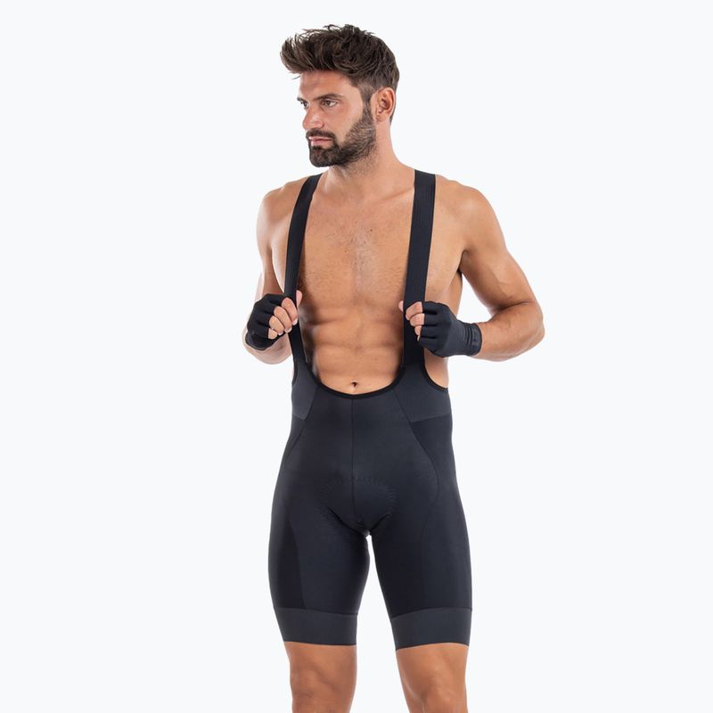 Pánske cyklistické šortky Alé GT 2.0 Bibshort black L21123401