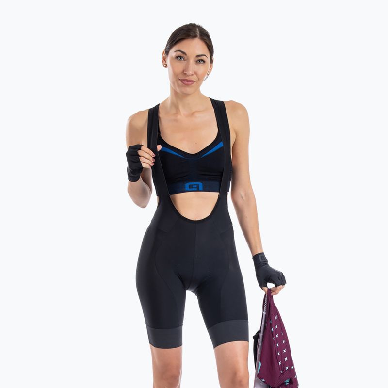 Dámske cyklistické šortky Alé GT 2. bibshorts black L2118741 6