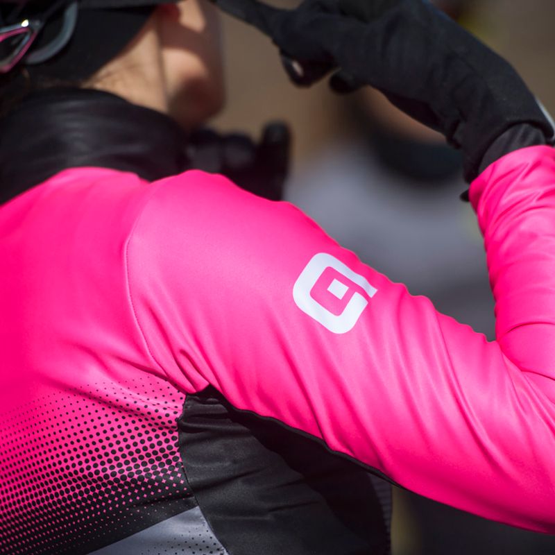 Dámska cyklistická bunda Alé Gradient pink L22008543 9