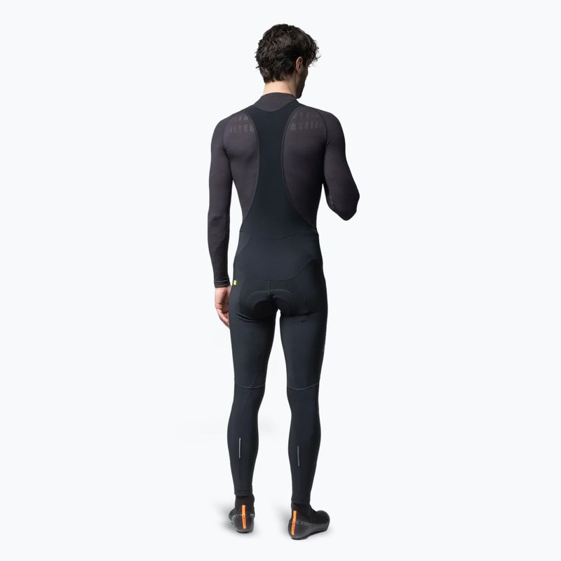 Pánske cyklistické nohavice Alé Winter Bibtights black/black 2