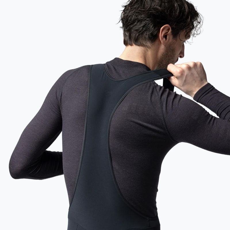 Pánske cyklistické nohavice Alé Winter Bibtights black/black 4