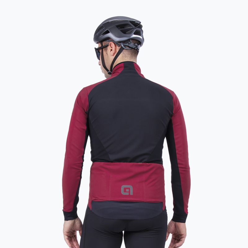 Pánska cyklistická bunda Alé Future Warm červená L22057494 2