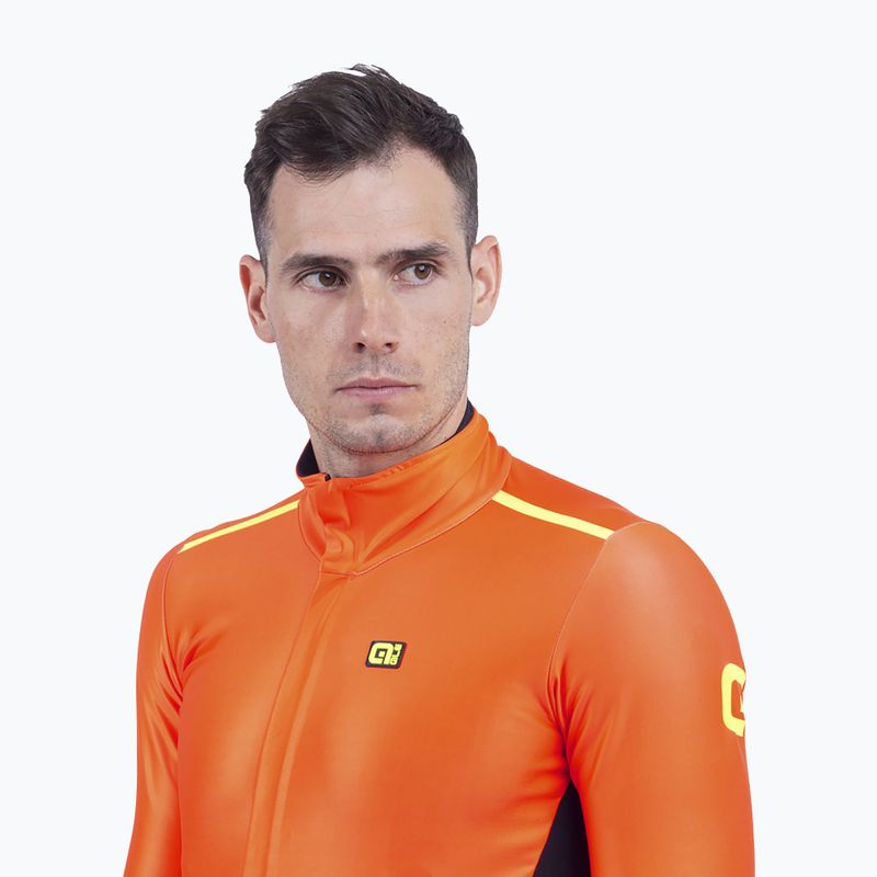 Pánska cyklistická bunda Alé K-Tornado 2.0 orange L22076401 3