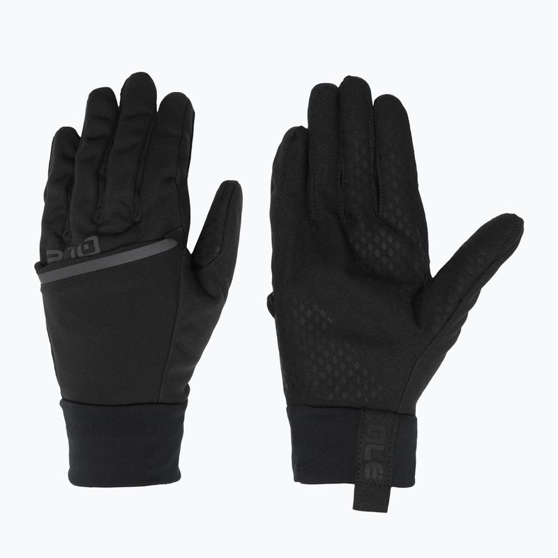 Cyklistické rukavice Alé Scirocco black
