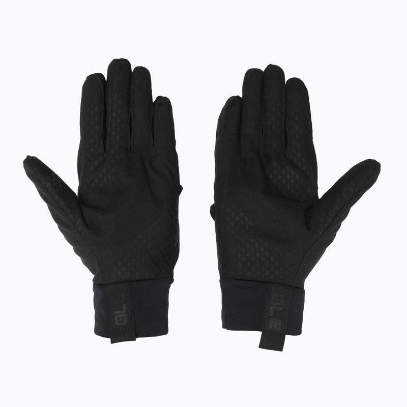 Cyklistické rukavice Alé Scirocco black 3