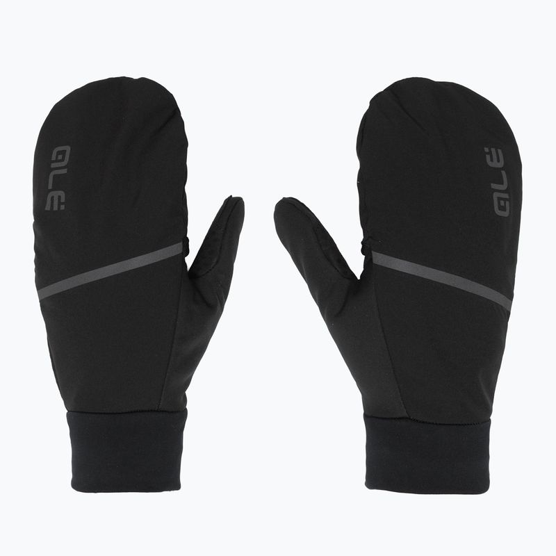 Cyklistické rukavice Alé Scirocco black 4