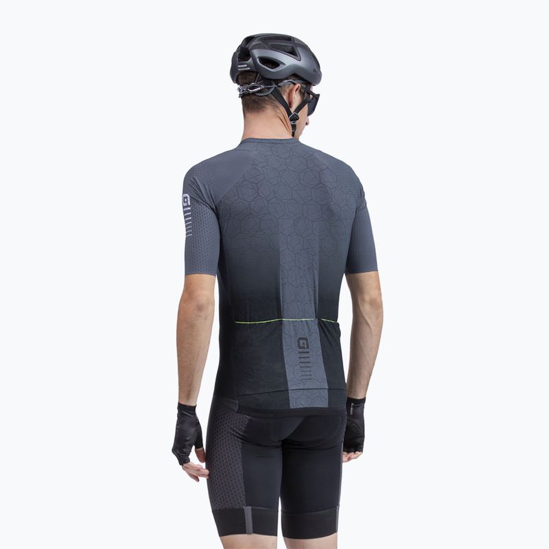 Pánsky cyklistický dres Alé Velocity sivý L22141403 3