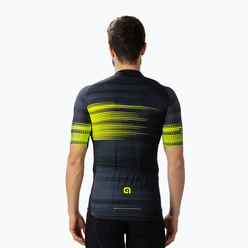 Pánsky cyklistický dres Alé Turbo čierny L22130401 2