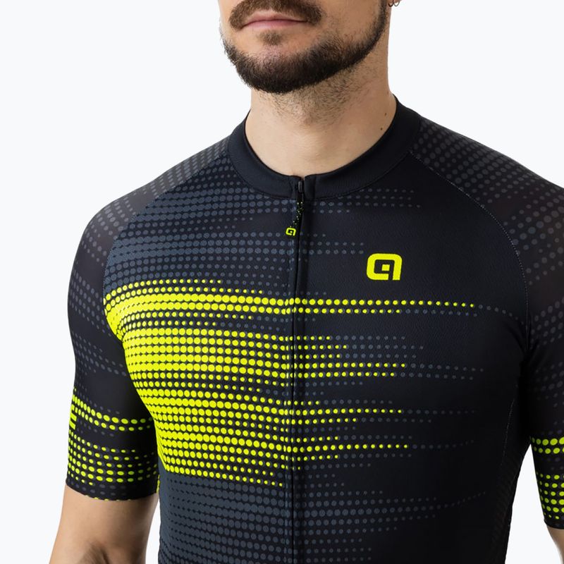 Pánsky cyklistický dres Alé Turbo čierny L22130401 3