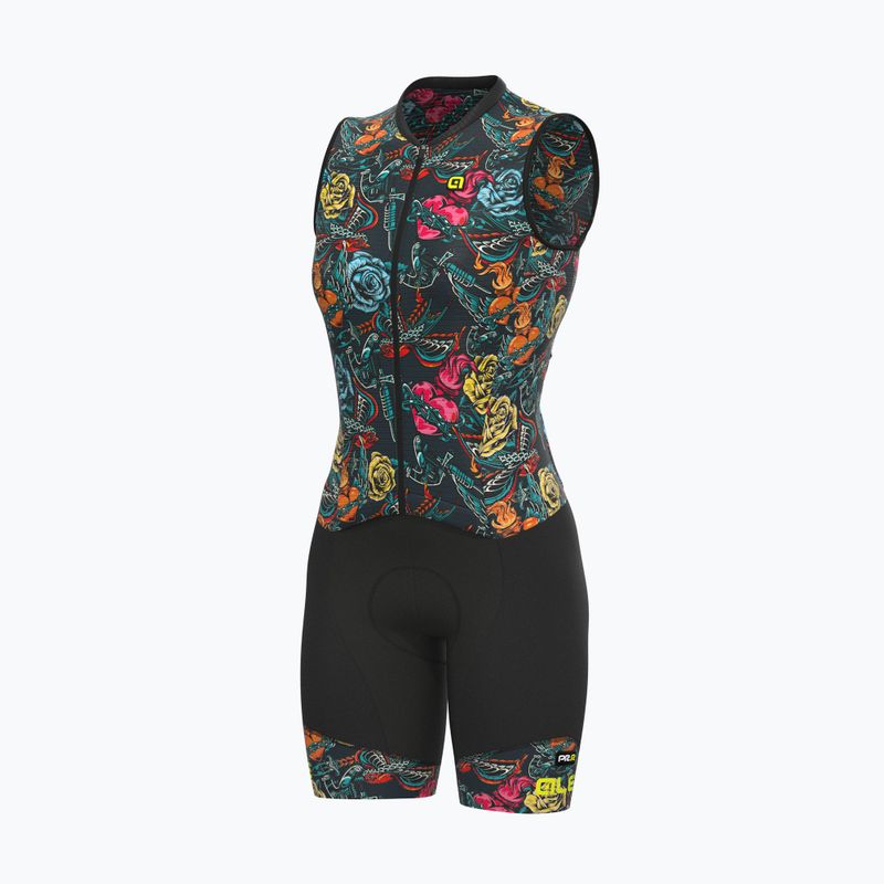 Dámsky triatlonový oblek Alé Body SM Donna Tattoo grey L22156403
