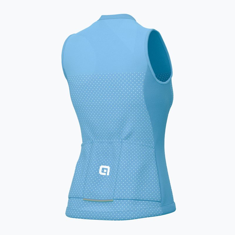 Dámsky cyklistický dres Alé Level tyrkysová L22202461 8