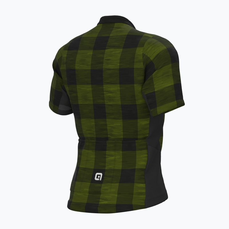 Pánsky cyklistický dres Alé Scottish green L22133462 6