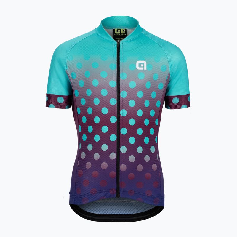 Detský cyklistický dres Alé Maglia MC Bubble blue L22227462