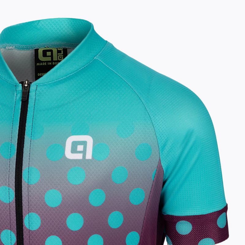 Detský cyklistický dres Alé Maglia MC Bubble blue L22227462 3
