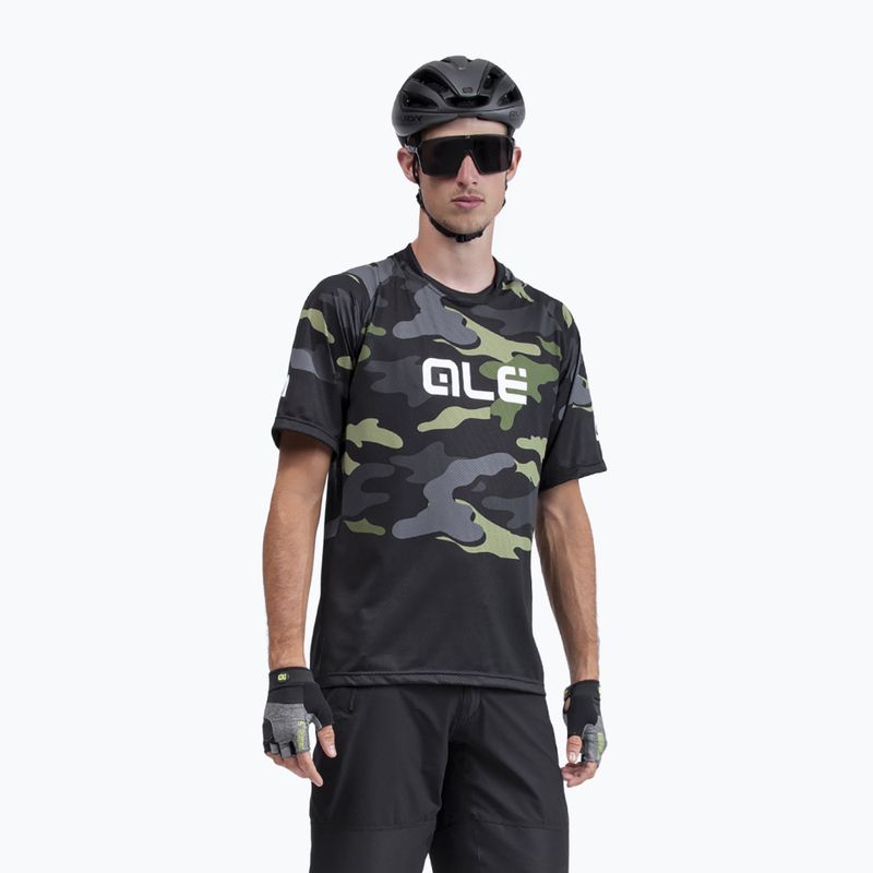 Pánsky cyklistický dres Alé Stain green L22173462