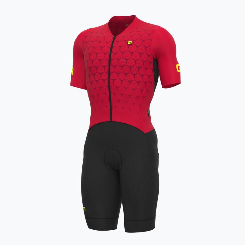 Pánsky triatlonový oblek Alé Body MC Hive red/black L22193405 7