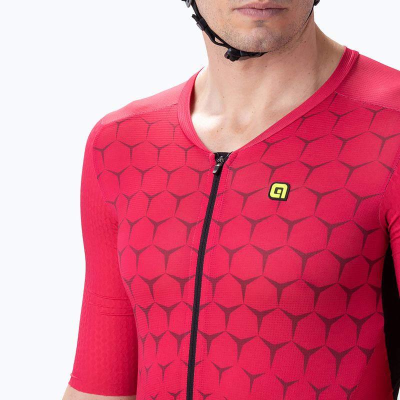 Pánsky triatlonový oblek Alé Body MC Hive red/black L22193405 3