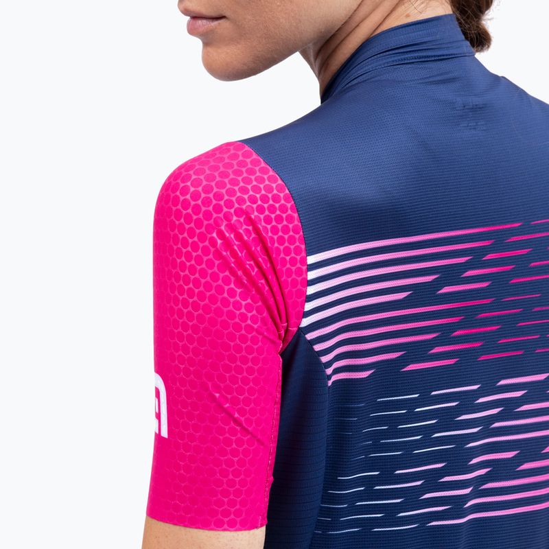 Dámsky cyklistický dres Alé Maglia Donna MC Logo pink L22150543 4