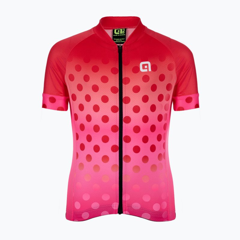 Alé Maglia MC Bubble pink detský cyklistický dres L22227405