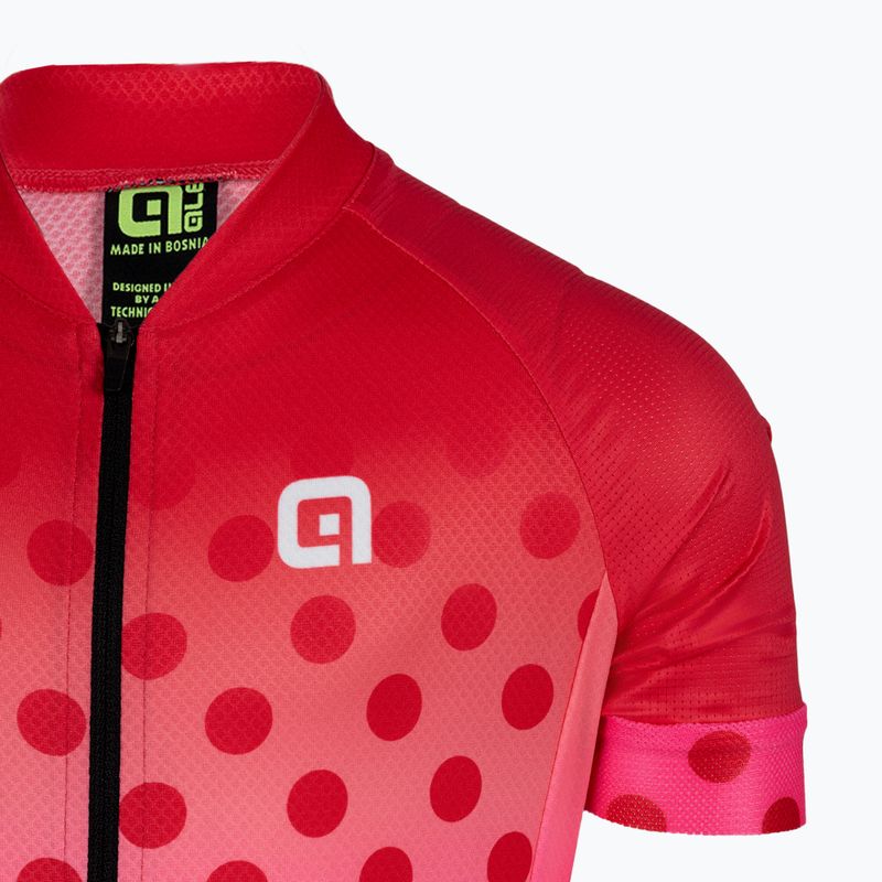 Alé Maglia MC Bubble pink detský cyklistický dres L22227405 3