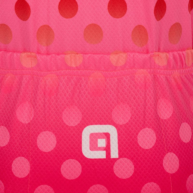Alé Maglia MC Bubble pink detský cyklistický dres L22227405 4