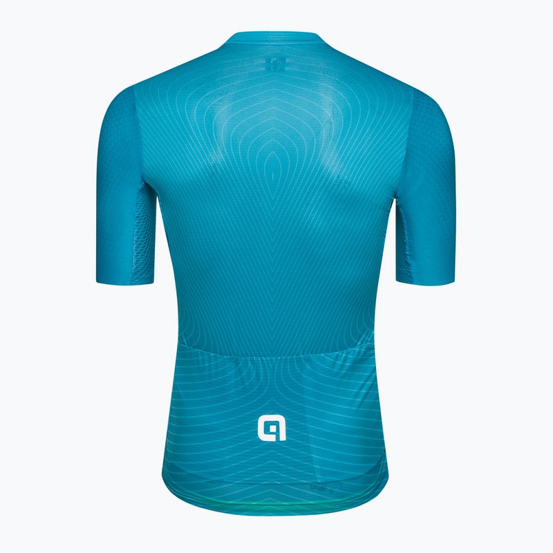 Pánsky cyklistický dres Alé Zig Zag modrý L2381461 8