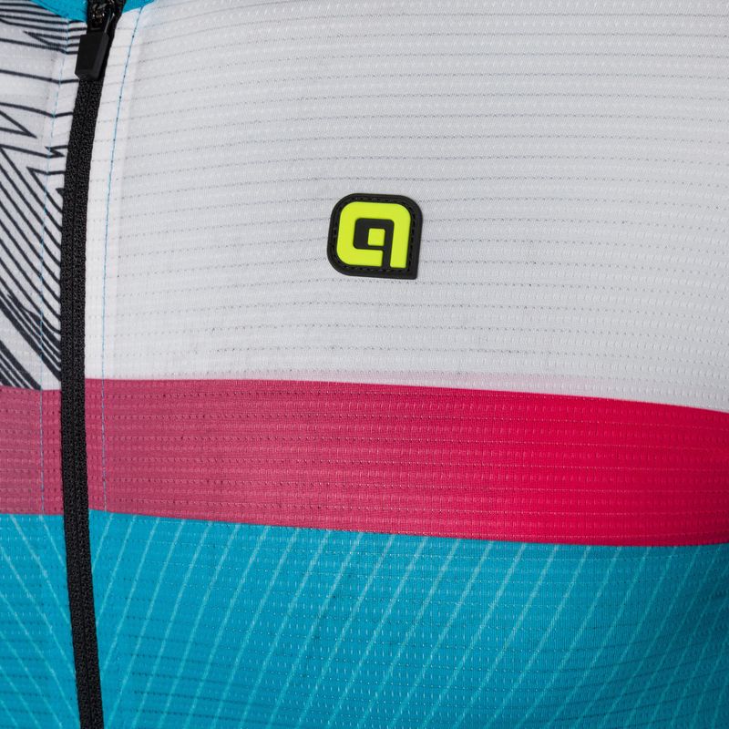 Pánsky cyklistický dres Alé Zig Zag modrý L2381461 9