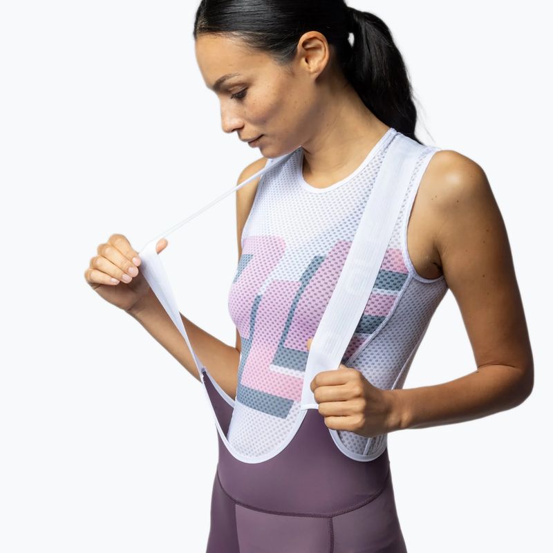 Dámske cyklistické šortky Alé Magic Colour Bibshorts bordeaux 3