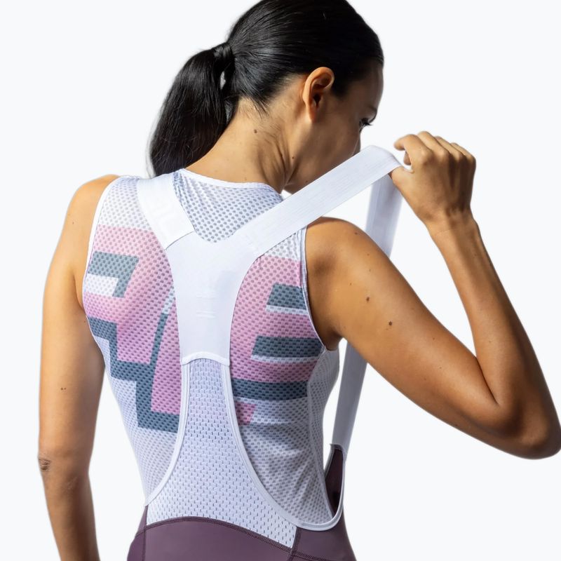 Dámske cyklistické šortky Alé Magic Colour Bibshorts bordeaux 4