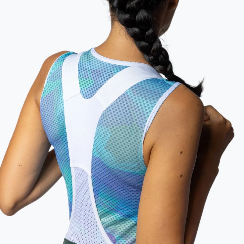 Dámske cyklistické šortky Alé Magic Colour Bibshorts forest green 4