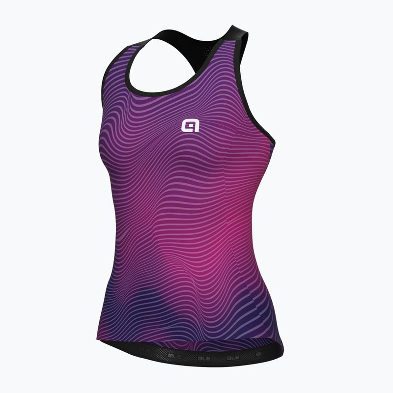 Dámsky cyklistický dres Alé Onda Tank Top fialový L23117494 7