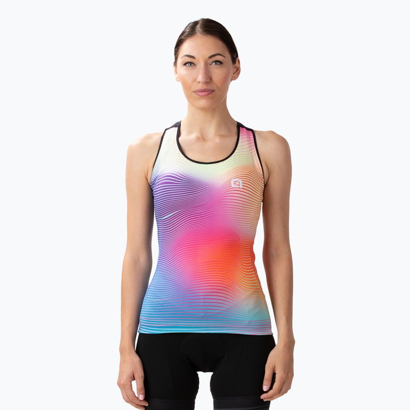 Dámsky cyklistický dres Alé Onda Tank Top ružový L23117543