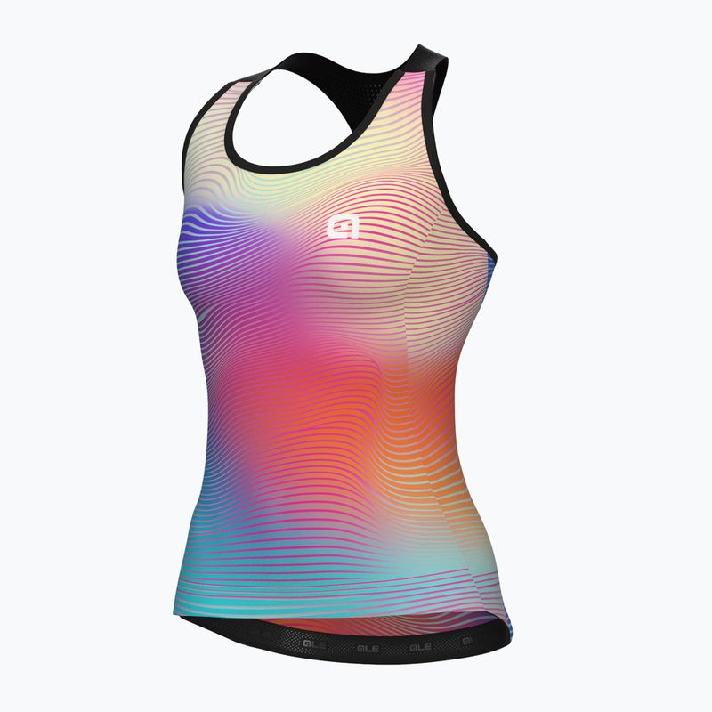 Dámsky cyklistický dres Alé Onda Tank Top ružový L23117543 7