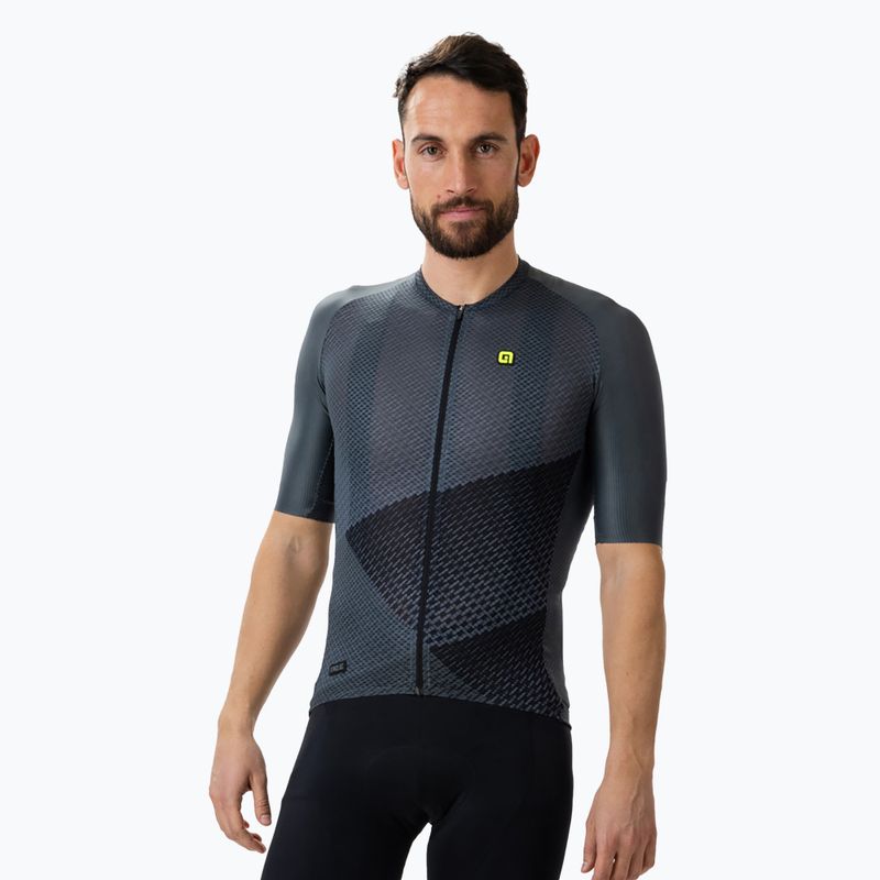 Pánsky cyklistický dres Alé Web čierny L239141 2