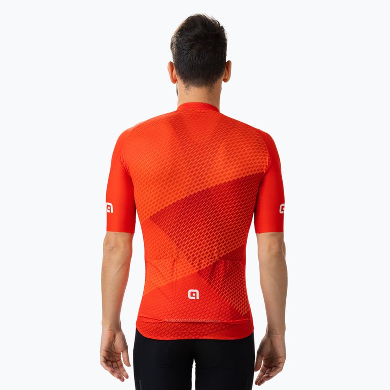 Pánsky cyklistický dres Alé Web červený L239145 3