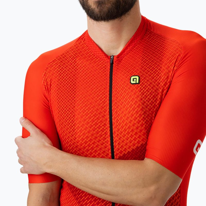 Pánsky cyklistický dres Alé Web červený L239145 4