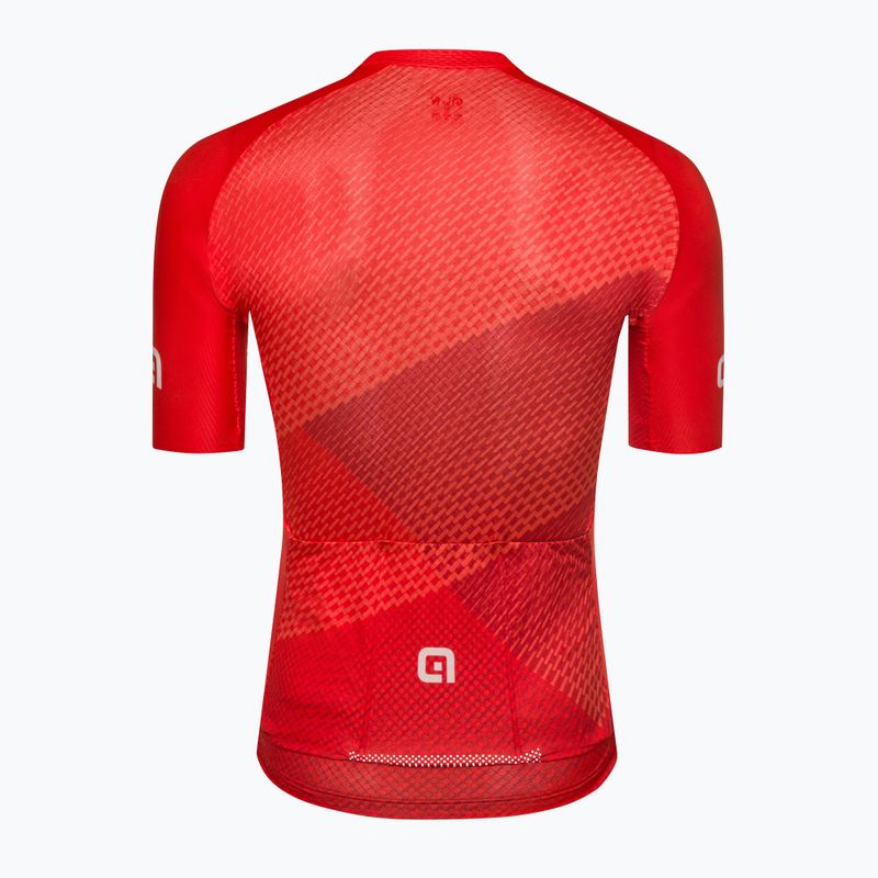 Pánsky cyklistický dres Alé Web červený L239145 7